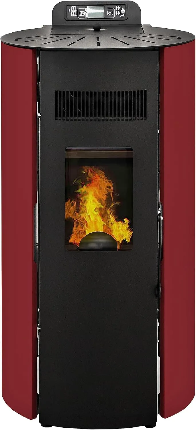 PELLET ITALIA Boston 9 KW WiFi STUFE A, WiFi-Steuerung 5 Geschwindigkeitsstufen