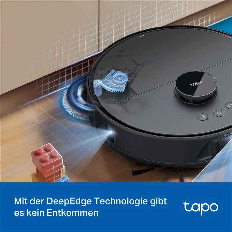 15.000 Pa Selbstreinigender Saugroboter mit Wischfunktion | Tapo RV50 Pro Omni