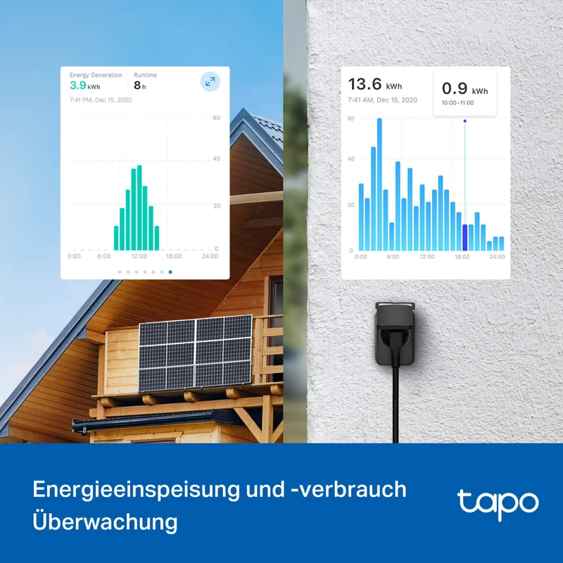 Tapo P410M | Outdoor WLAN Steckdose IP54 Spritzwasser- & Staubgeschützt