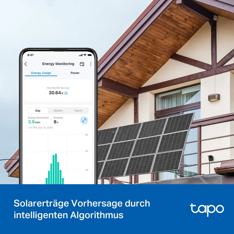Tapo P410M | Outdoor WLAN Steckdose IP54 Spritzwasser- & Staubgeschützt