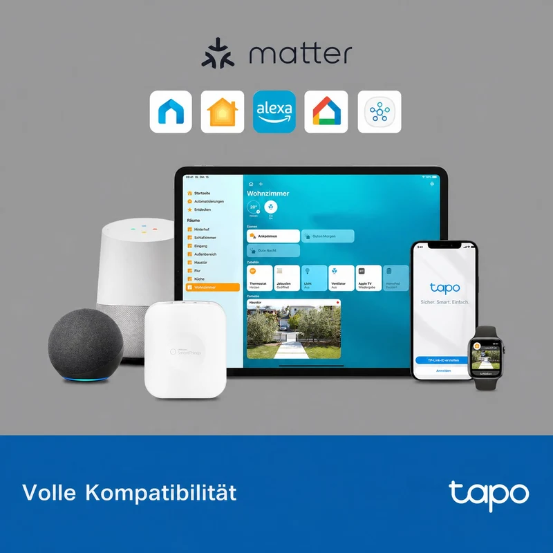 Tapo S112 | 2-Kanal Smart Relaischalter Rolladen Energieüberwachung