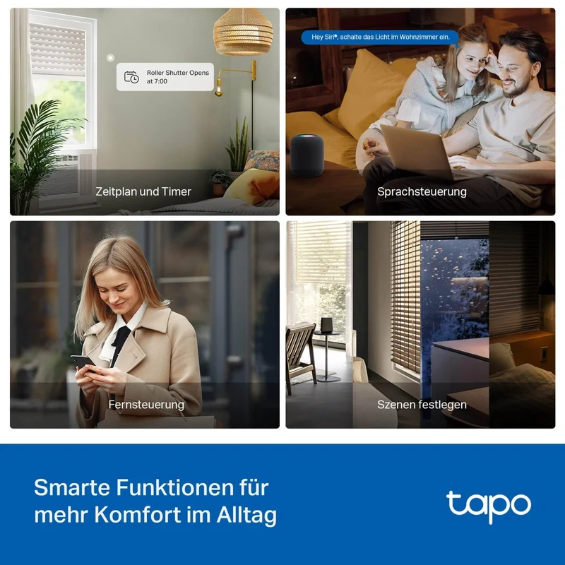 Tapo S112 | 2-Kanal Smart Relaischalter Rolladen Energieüberwachung