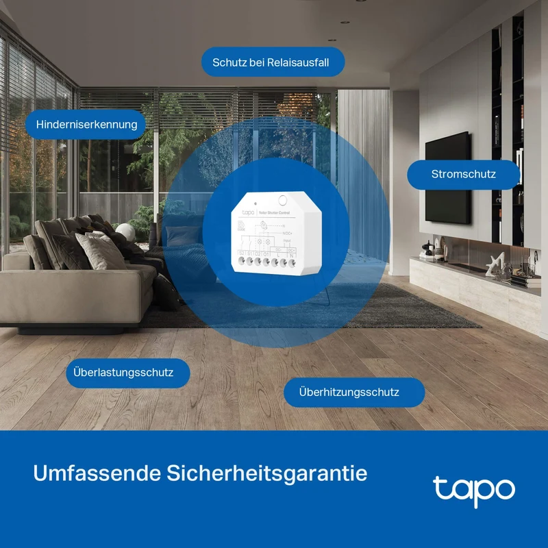 Tapo S112 | 2-Kanal Smart Relaischalter Rolladen Energieüberwachung