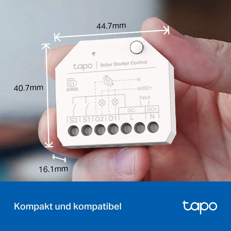 Tapo S112 | 2-Kanal Smart Relaischalter Rolladen Energieüberwachung