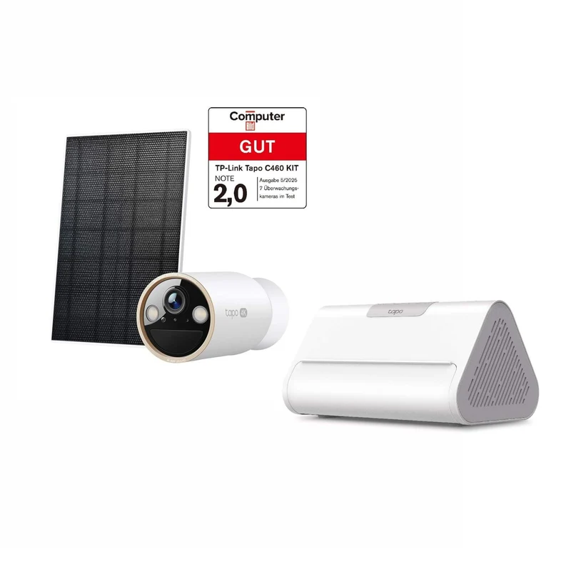 Tapo C460 Kit 4K+ H500 Speicher-Bundle