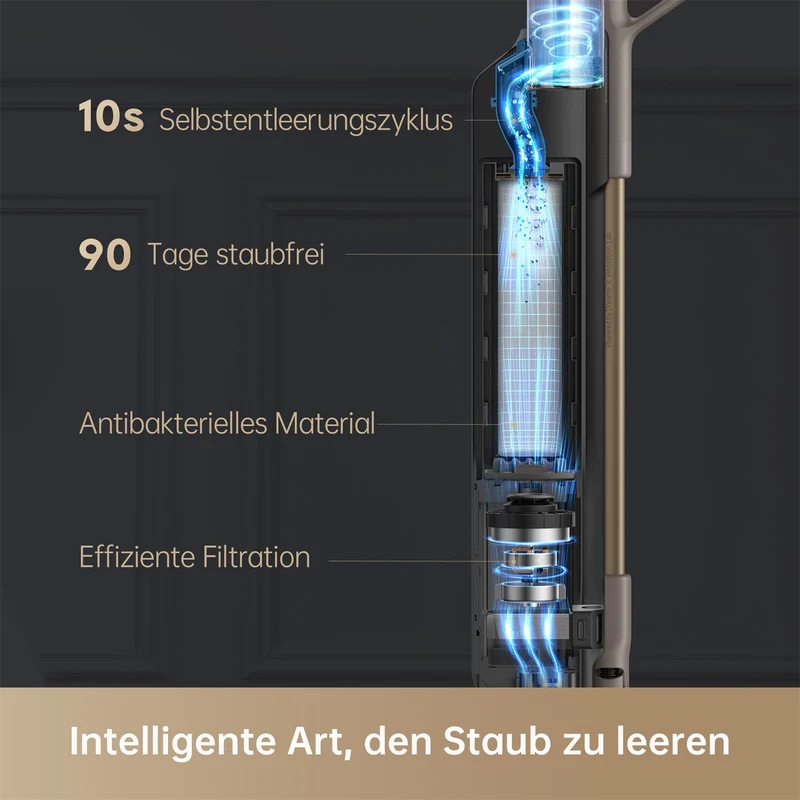 Dreame Z10 Station Kabelloser Staubsauger