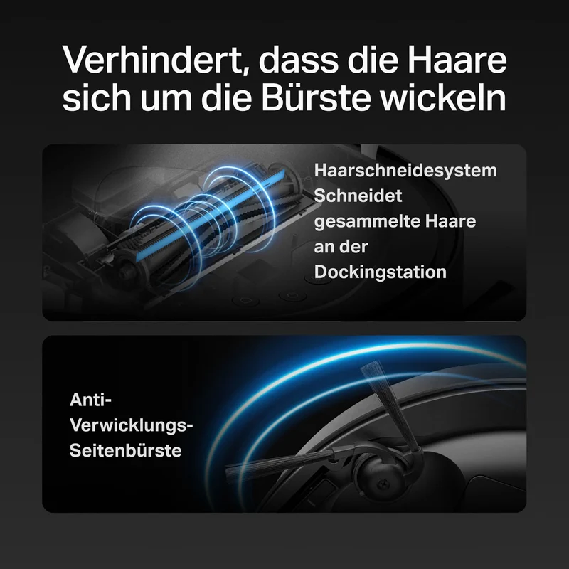 25.000 Pa Saug- & Wischroboter mit kompakter Absaugstation | Tapo RV30 Max Turbo