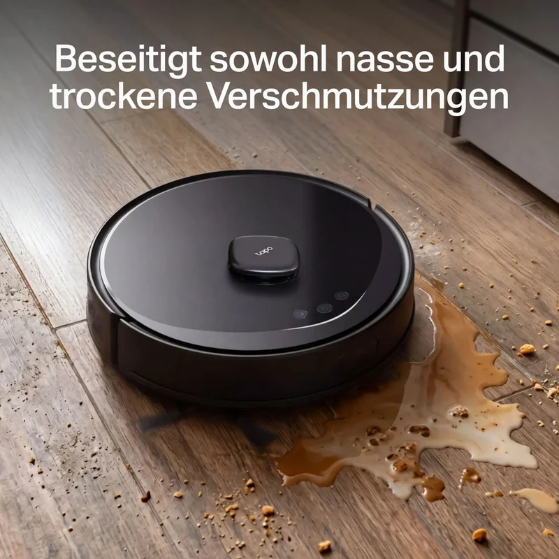 25.000 Pa Saug- & Wischroboter mit kompakter Absaugstation | Tapo RV30 Max Turbo