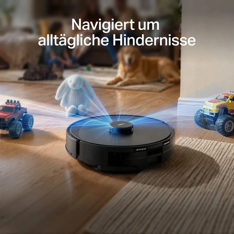 25.000 Pa Saug- & Wischroboter mit kompakter Absaugstation | Tapo RV30 Max Turbo