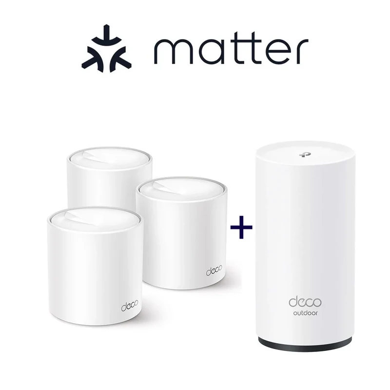 AX3000 Wi-Fi 6 Mesh Bundle | Deco X50 (3er-Pack) + Deco X50-Outdoor