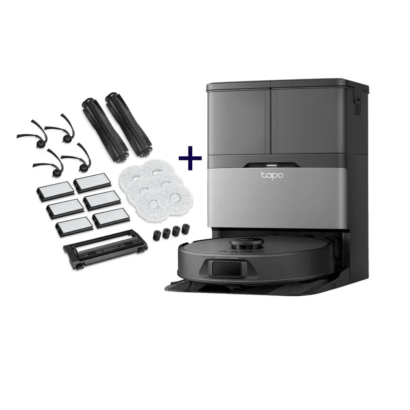 Tapo RV50 Pro Omni + RVA110 Zubehör-Set Bundle