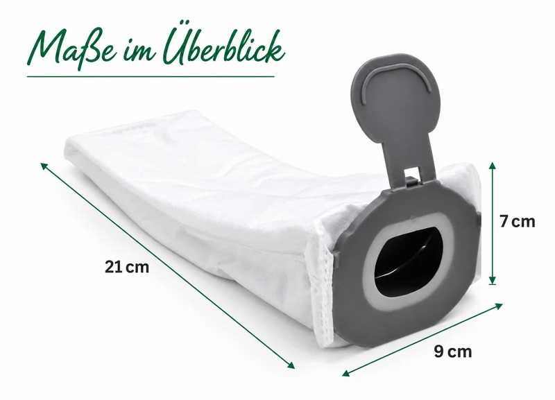 12 Staubsaugerbeutel Microvlies 5lagig geeignet Vorwerk Kobold VK7 VK 7 FP7 FP 7