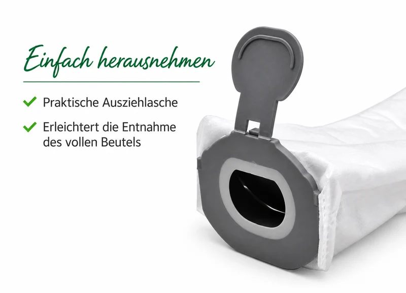 6 Staubsaugerbeutel Microvlies 5 lagig geeignet Vorwerk Kobold VK7 VK 7 FP7 FP 7