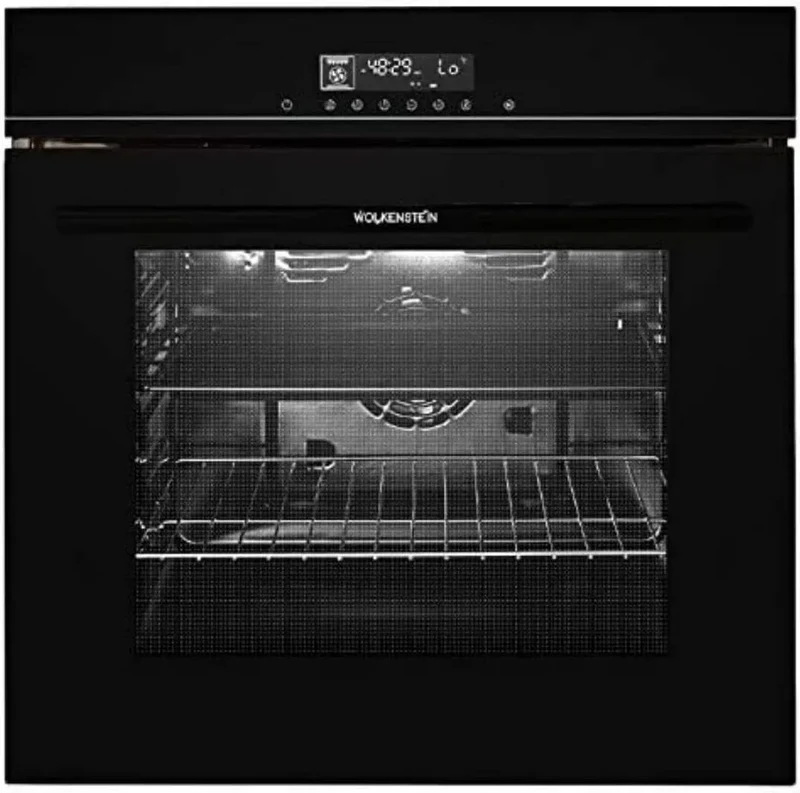 Backofen WOLKENSTEIN Einbau, WMO 14, HxB: 59,50x59,50 cm, 4 Automatik Programme, XL Garraum 74L, Heißluft, Umluft, Grillfunktion, Timer