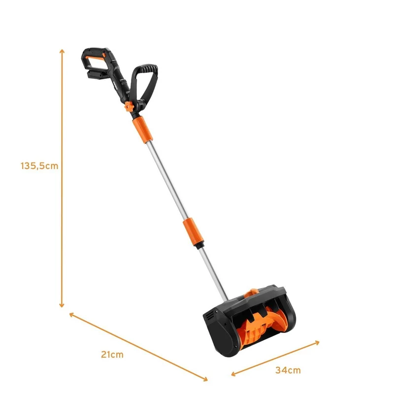 FUXTEC Akku Schneefräse FX-E1SCH20 ohne Akku und Ladegerät