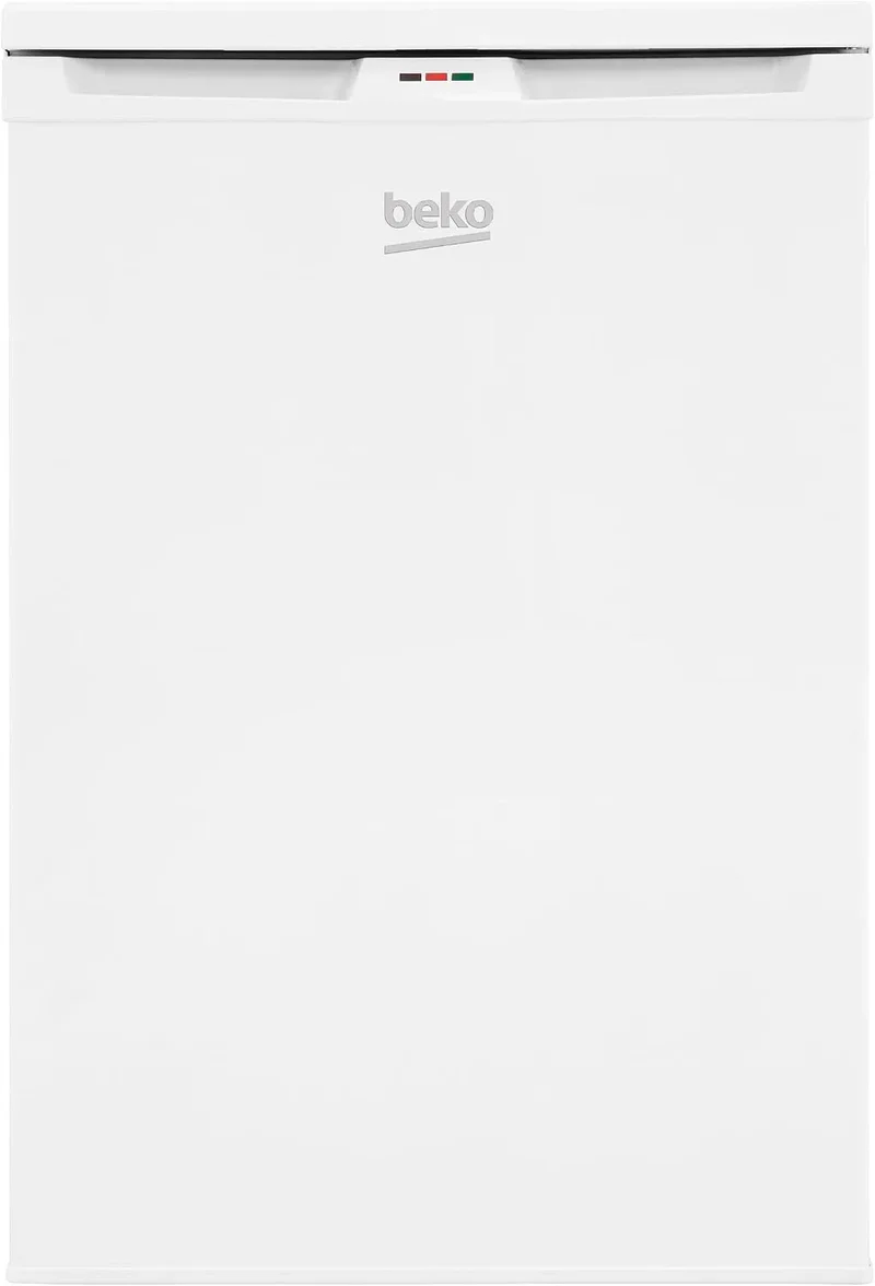 Beko Gefrierschrank FSE1074N b100, Fassungsvermögen 95 l Gefrieren, Stand, Weiß, Tisch, 37 dB, MinFrost minimale Eisbildung