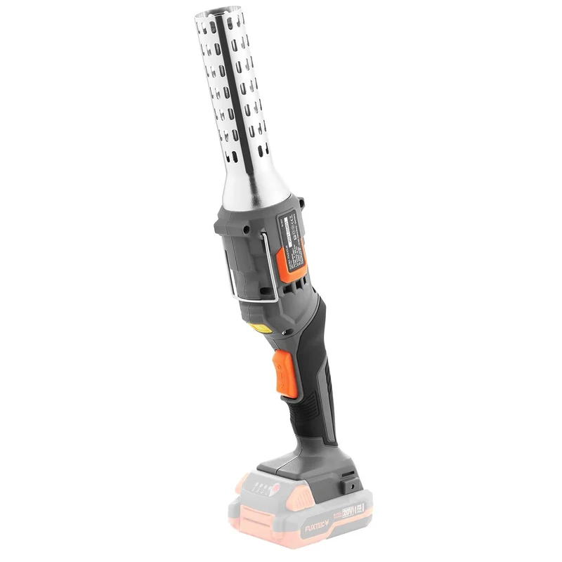 B-WARE FUXTEC 20V Akku Anzünder FX-E1CL20 SET mit 1 x Akku 2Ah, 1 x Ladegerät 1A