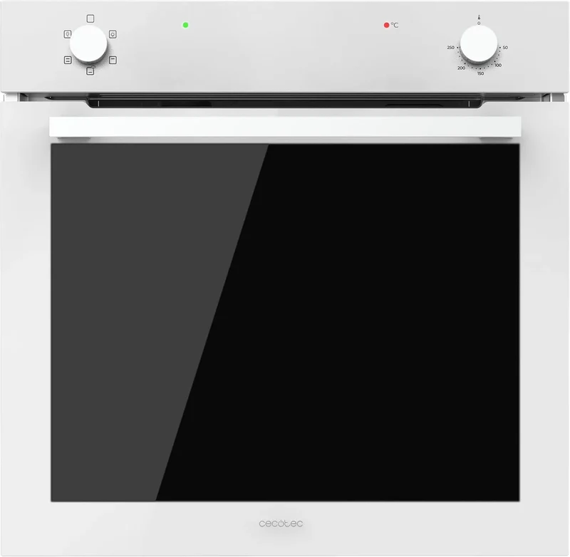 Cecotec Backofen C126400, 5 Funktionen, Niedriger Verbrauch, Steam Assist, Kalte Tür 2 Gläsern, Innenbeleuchtung, Steam EasyClean