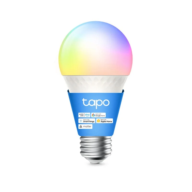 E27 & 1055 Lumen Tapo L535E | WLAN Glühbirne mehrfarbig & Matter zertifiziert