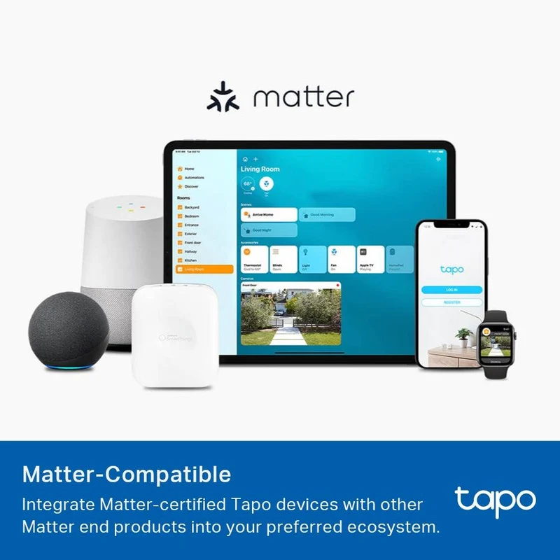 E27 & 1055 Lumen Tapo L535E | WLAN Glühbirne mehrfarbig & Matter zertifiziert
