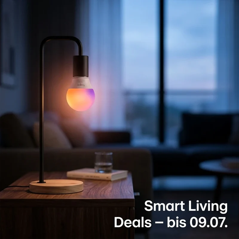 E27 & 1055 Lumen Tapo L535E | WLAN Glühbirne mehrfarbig & Matter zertifiziert