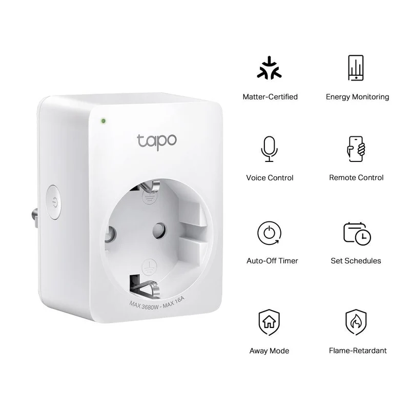 Tapo P110M | WLAN Steckdose Energieüberwachung Matter zertifiziert
