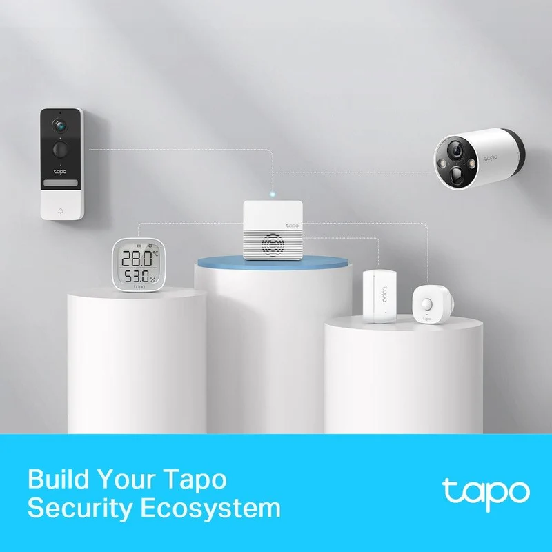 Tapo H200 | Smart Hub 64+4 Geräte Support mit Smart Alarm & Klingel
