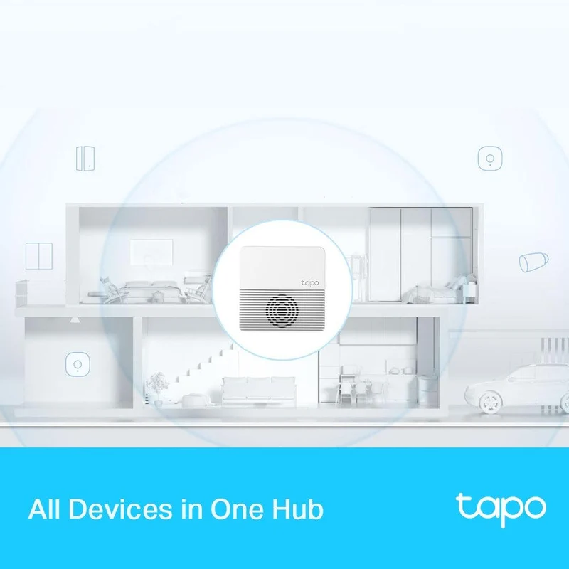 Tapo H200 | Smart Hub 64+4 Geräte Support mit Smart Alarm & Klingel