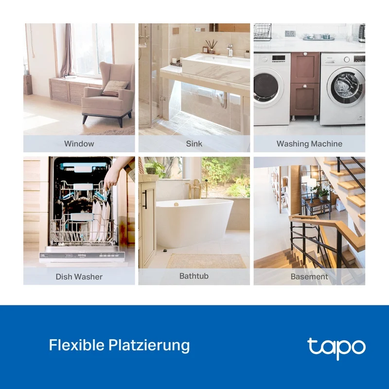 Tapo T300 | Smart Wasserlecksensor mit sofortigem Alarm