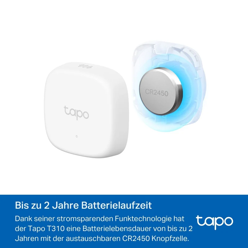 Tapo T310 | Smart Temperatur- und Feuchtigkeitsmonitor Echtzeitdaten