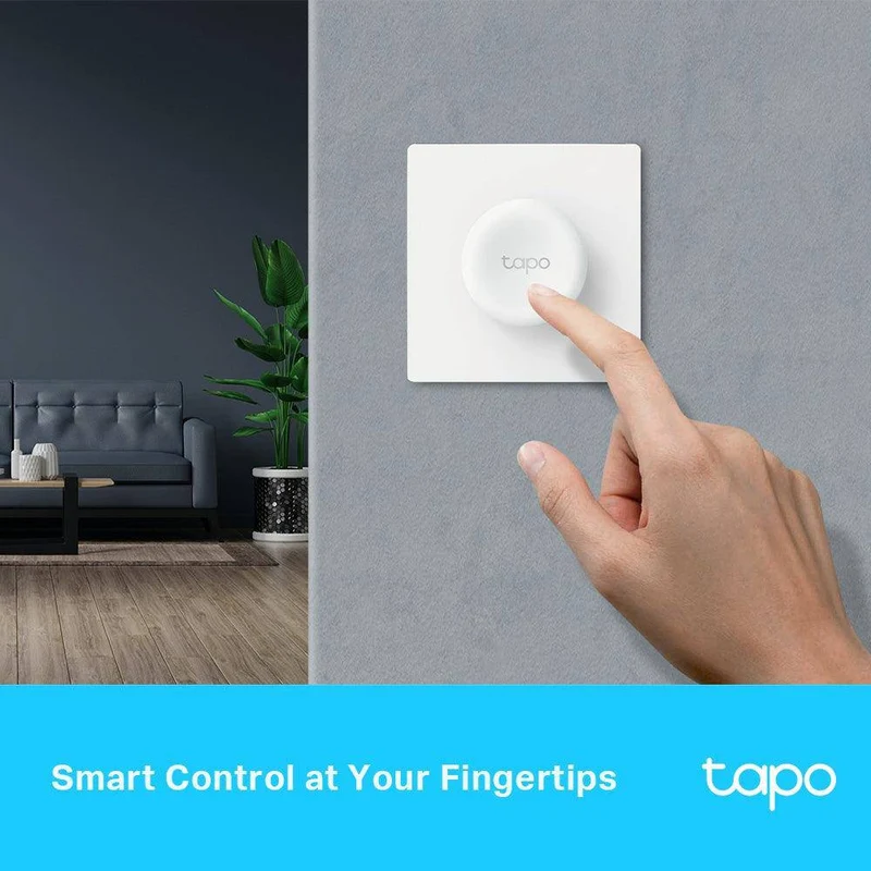 Tapo S200D | Smart Dimmer Schalter benutzerdefinierten Aktionen (Antippen, Drehen)