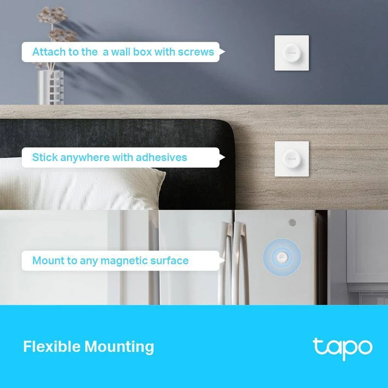 Tapo S200D | Smart Dimmer Schalter benutzerdefinierten Aktionen (Antippen, Drehen)