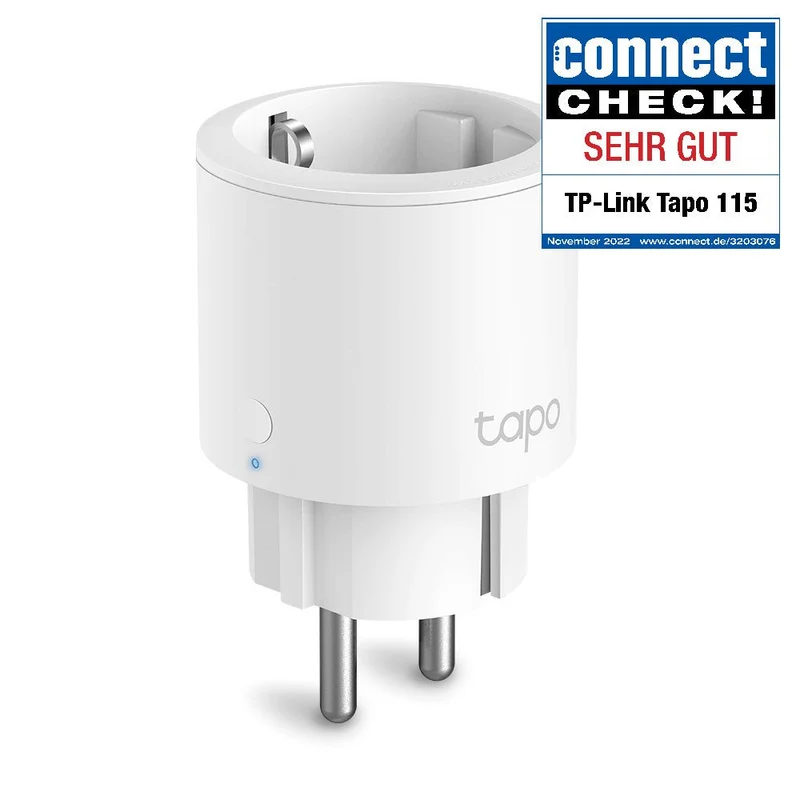 Tapo P115(1er-Pack) | Nano design WLAN Steckdose Energieüberwachung