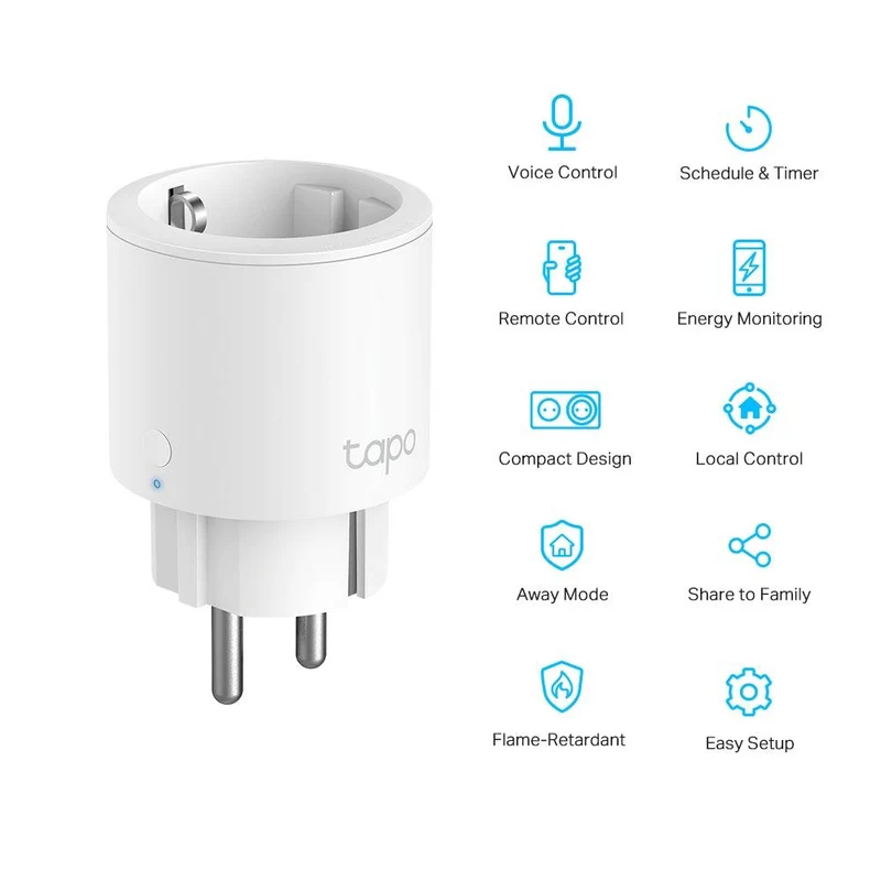 Tapo P115(1er-Pack) | Nano design WLAN Steckdose Energieüberwachung