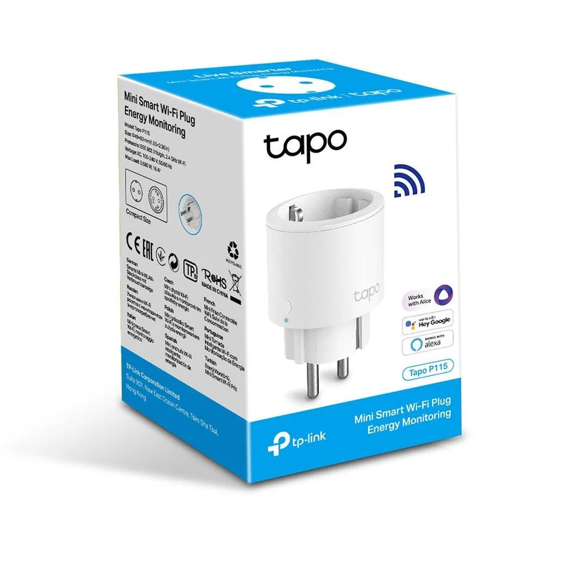 Tapo P115(1er-Pack) | Nano design WLAN Steckdose Energieüberwachung