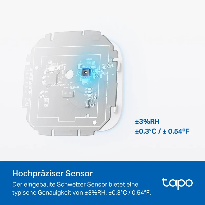 Tapo T315 | Smart Temperatur- und Feuchtigkeitsmonitor mit eingebauten Display