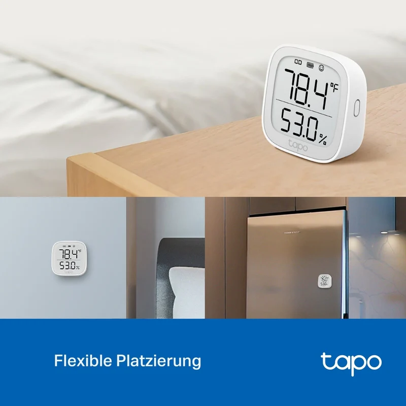 Tapo T315 | Smart Temperatur- und Feuchtigkeitsmonitor mit eingebauten Display