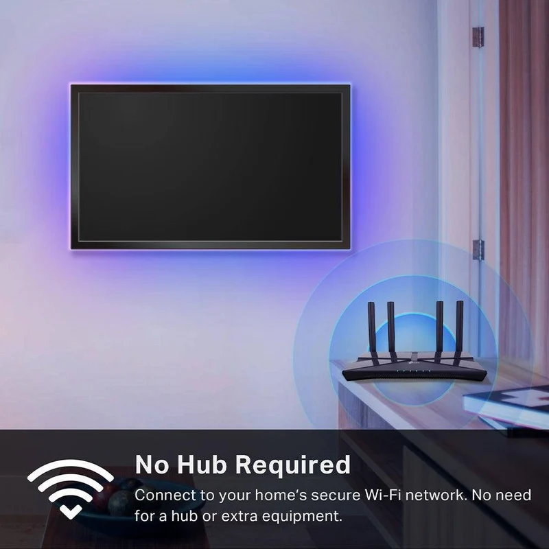 Tapo L930-5 | WLAN Lichtstreifen 5m 50 unabhängige Farbzonen inkl. Weiß