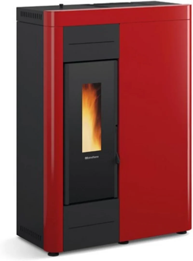Modell Virna Idro wasserführender Pelletofen Bordeaux X1282600 Extraflame