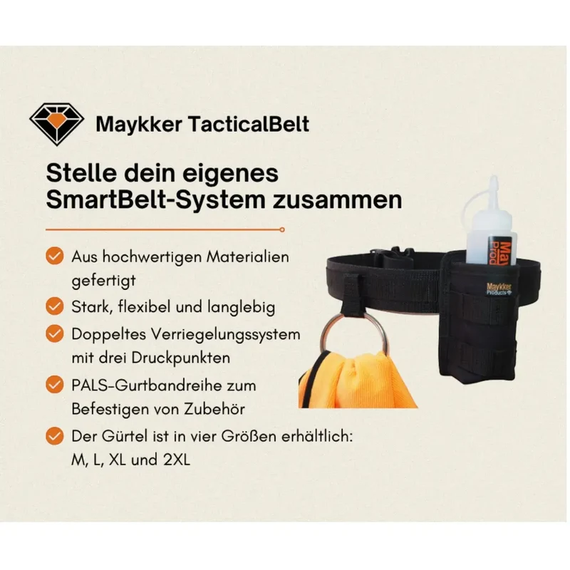 MAYKKER SmartBelt Zubehör-Set für Profis