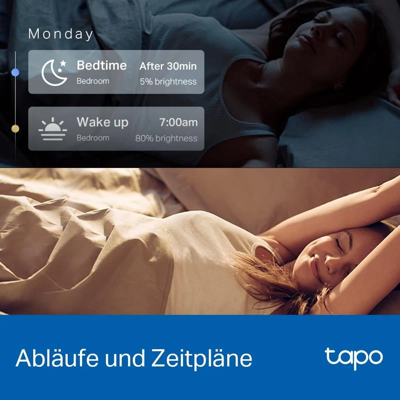 E27 & 806 Lumen Tapo L530E | WLAN Glühbirne mehrfarbig