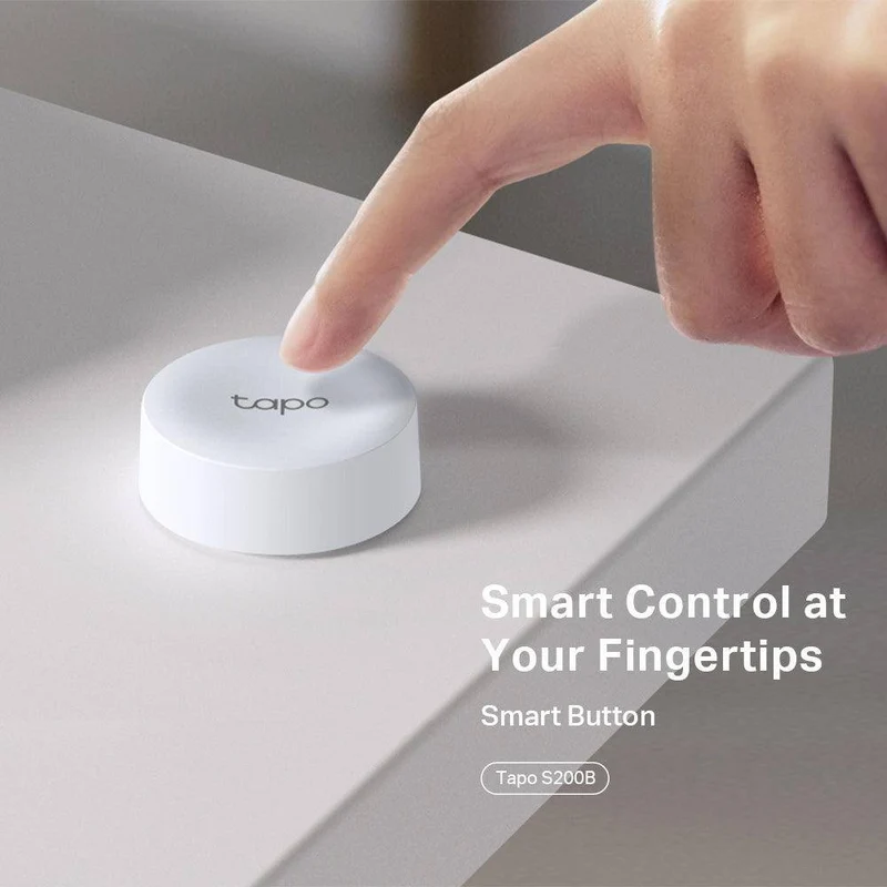 Tapo S200B | Smart Button mit benutzerdefinierten Aktionen (Antippen, Drehen)