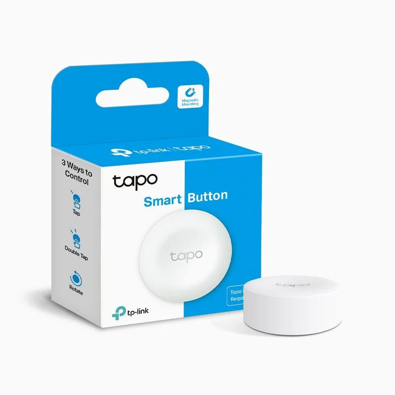 Tapo S200B | Smart Button mit benutzerdefinierten Aktionen (Antippen, Drehen)