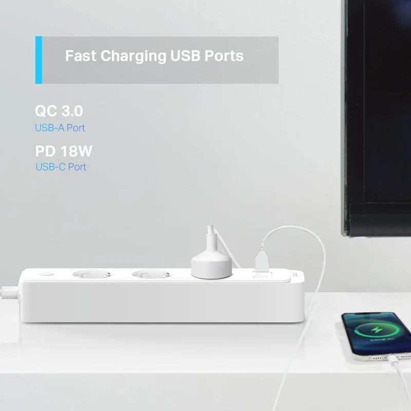 Tapo P300 | WLAN Steckdosenleiste, Apple Home