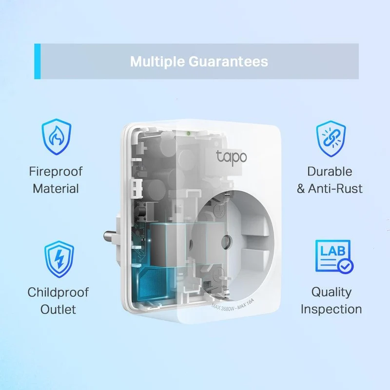 Tapo P110(1er-Pack) | WLAN Steckdose Energieüberwachung