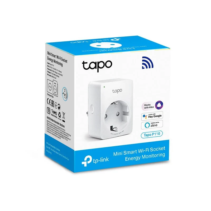 Tapo P110(1er-Pack) | WLAN Steckdose Energieüberwachung