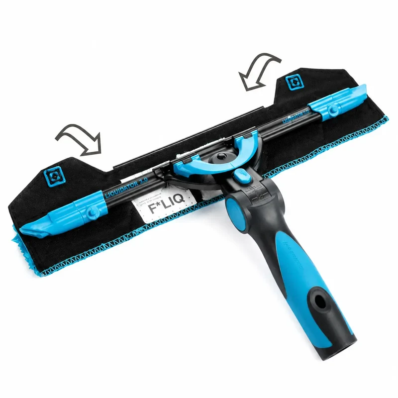 MOERMAN F*LIQ Premium Wischerbezug mit Clips