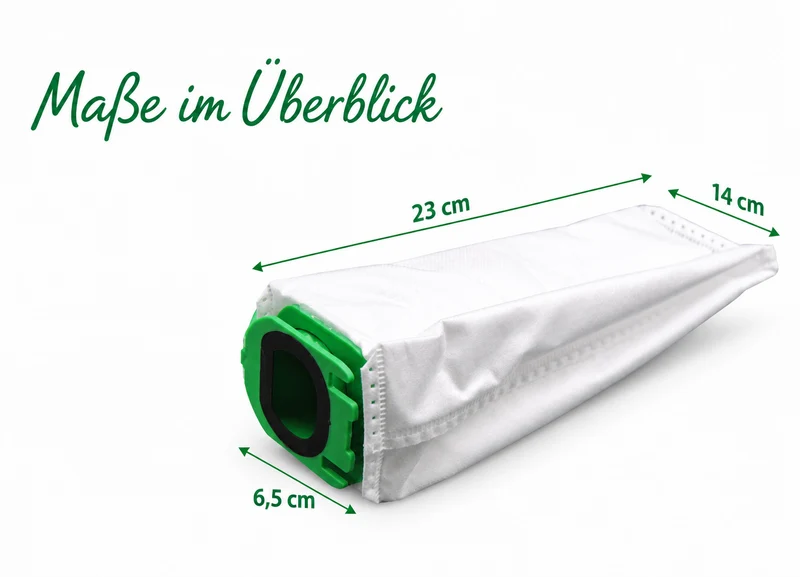 10 Microvlies Staubsaugerbeutel geeignet für Vorwerk Kobold VB100 VB 100 FP100 FP 100