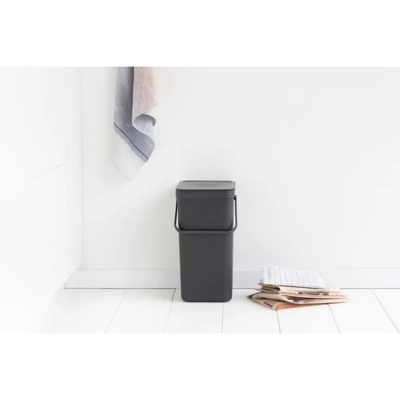 Brabantia Sort & Go Abfalleimer, 16 Liter