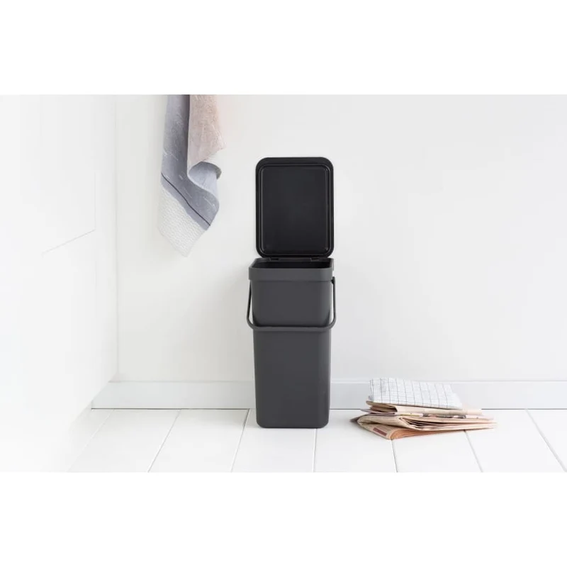 Brabantia Sort & Go Abfalleimer, 16 Liter